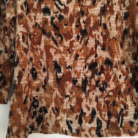 Monterey Bay Abstract Animal Print Top - Picture 6 of 8